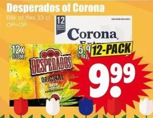 Desperados - Blik of fles