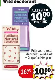 Natural - Refillable  Deodorant