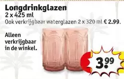 De - Longdrinkglazen