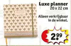 De - Luxe planner