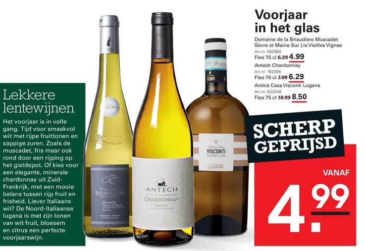 De - Lekker Lentewijnen