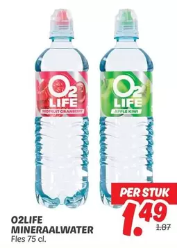 Apple - MINERAALWATER Fles 75 cl.