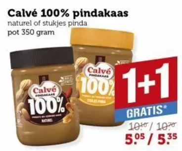 Calvé 100% pindakaas