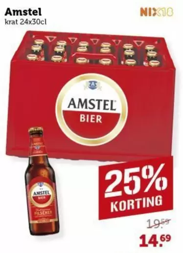Amstel bier krat