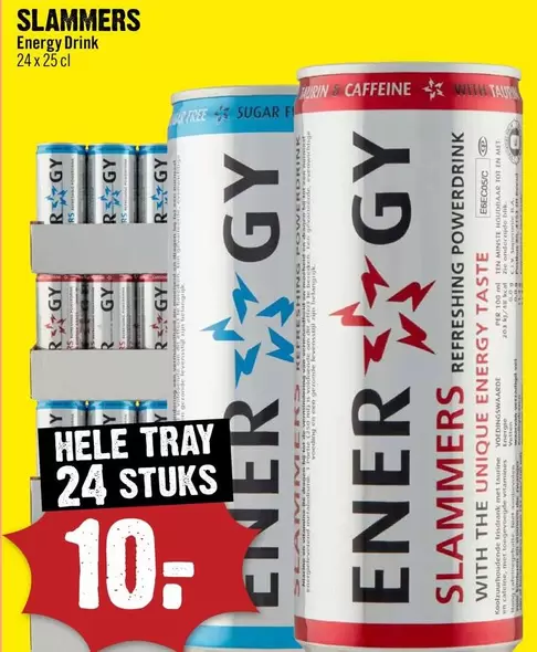 SLAMMERS Energy Drink