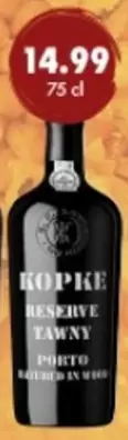 Porto - KOPKE RESERVE TAWNY PORTO