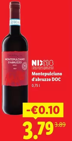 Montepulciano d'Abruzzo DOC