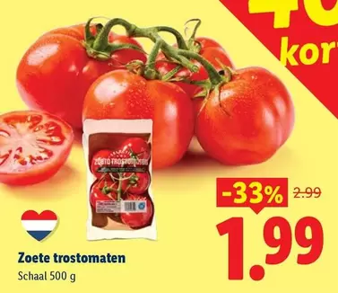 Zoete trostomaten