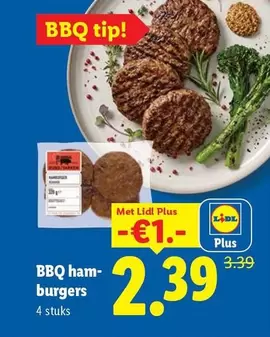 BBQ hamburgers