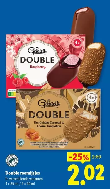 Ice - Double roomijsjes