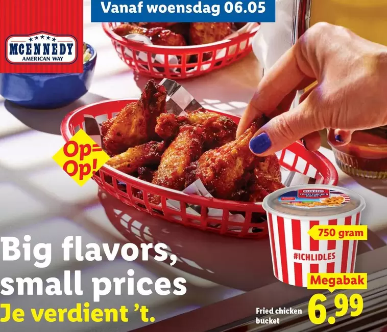 Big - Fried chicken bucket