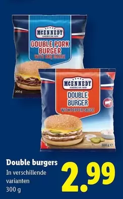 GE - Double burgers