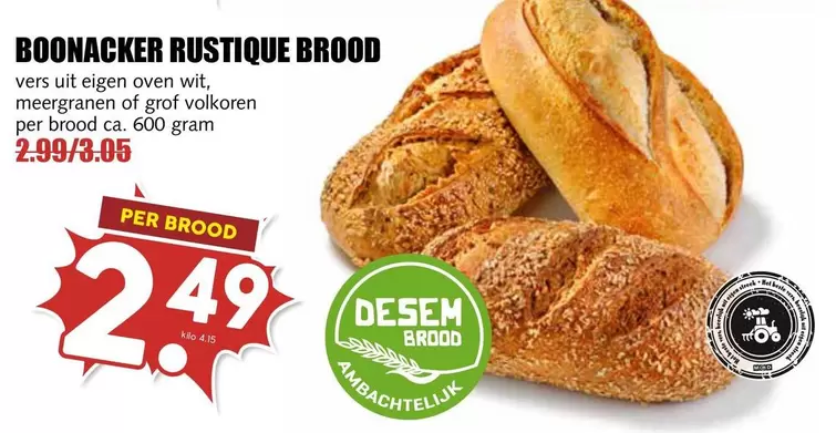 BOONACKER RUSTIQUE BROOD