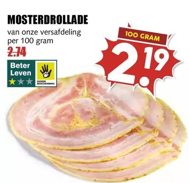 MOSTERDROLLADE