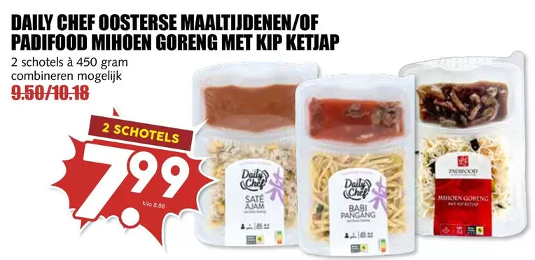 Chef - OOSTERSE MAALTIJDEN/OF PADI FOOD MIHOEN GORENG MET KIP KETJAP