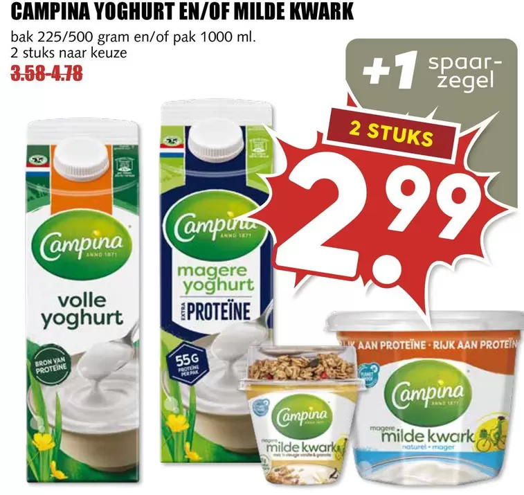 YOGHURT EN/OF MILDE KWAK