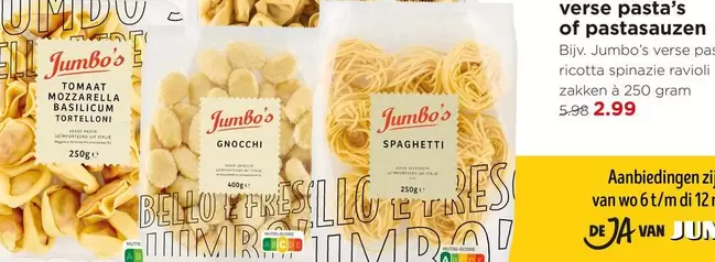 verse pasta's of pastasauzen