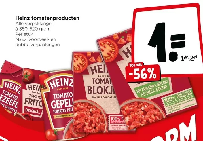 Heinz -  tomatenproducten