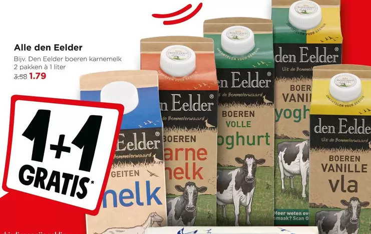 De - Alle den Eelder Boeren melk