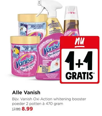 Vanish - Oxi Action whitening booster poeder