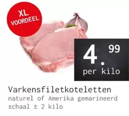 Varkensfiletkoteletten