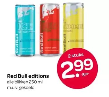 Red Bull -  editions