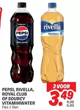 pepsi - PEPSI, RIVELLA, ROYAL CLUB OF SOURCY VITAMINWATER