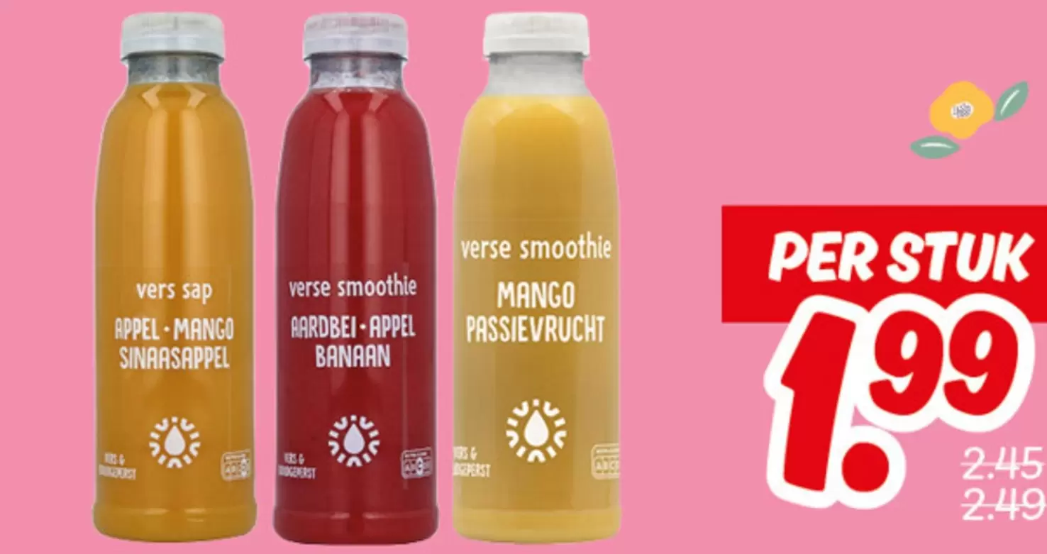 Abc - verse sap, verse smoothie