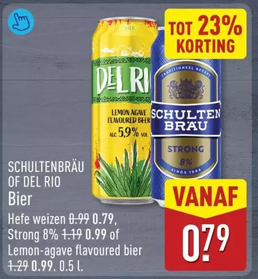 Hefe weizen, Strong, Lemon-agave flavoured beer