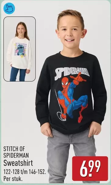 Spiderman - STITCH OF SPIDERMAN Sweatshirt