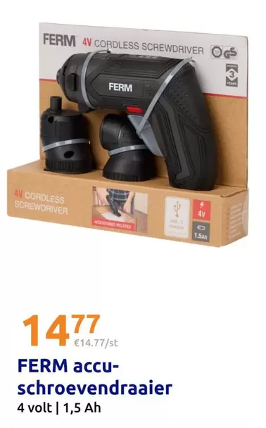 Ah - 4V Cordless Screwdriver