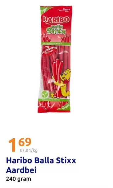Haribo - Balla Stixx Aardbei