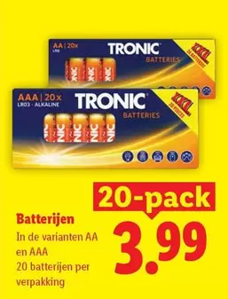 De - Batterijen