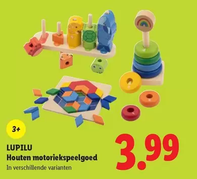 Houten motoriekspelen