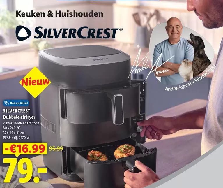 Op - Dubbele airfryer