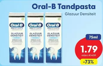 Oral-B - Tandpasta Glazuur Densiteit