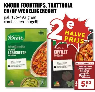 Knorr -  Foodtrips, Trattoria en/of Wereldgerecht