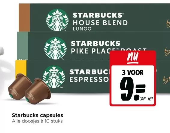 Starbucks - capsules