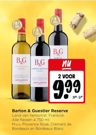 De - Barton & Guestier Reserve