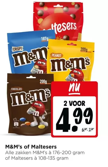 M&M's -  or Maltesers