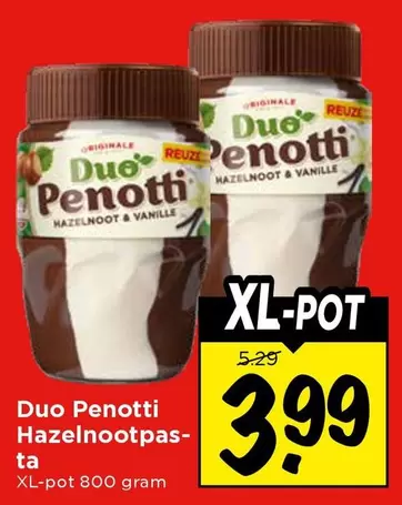 Duo -  Penotti Hazelnootpasta