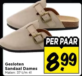 Gesloten Sandaal Dames
