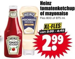 Heinz - Tomatenketchup of Mayonaise