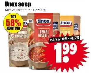 Unox soep