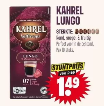 De - LUNGO koffiecups
