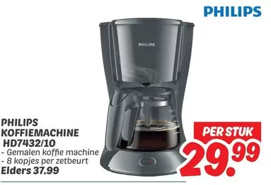 Philips - KOFFIEMACHINE HD7432/10