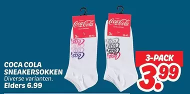 Coca-Cola - SNEAKERSOKKEN