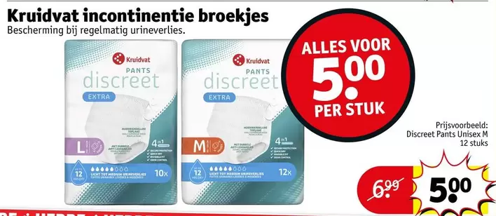 MI - Incontinentie Broekjes