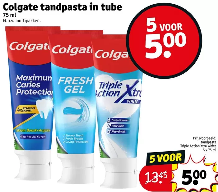 Colgate -  tandpasta in tube