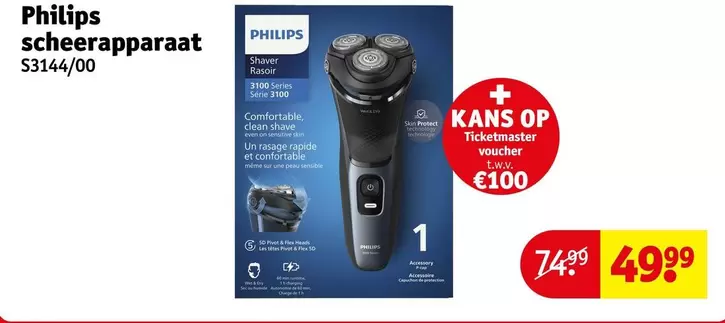 Philips - scheerapparaat S3144/00